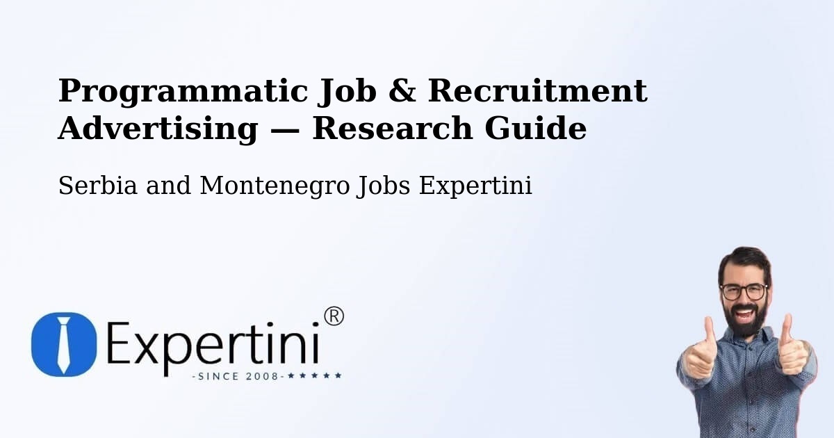 Programmatic Job & Recruitment Advertising — Research Guide – Goderich