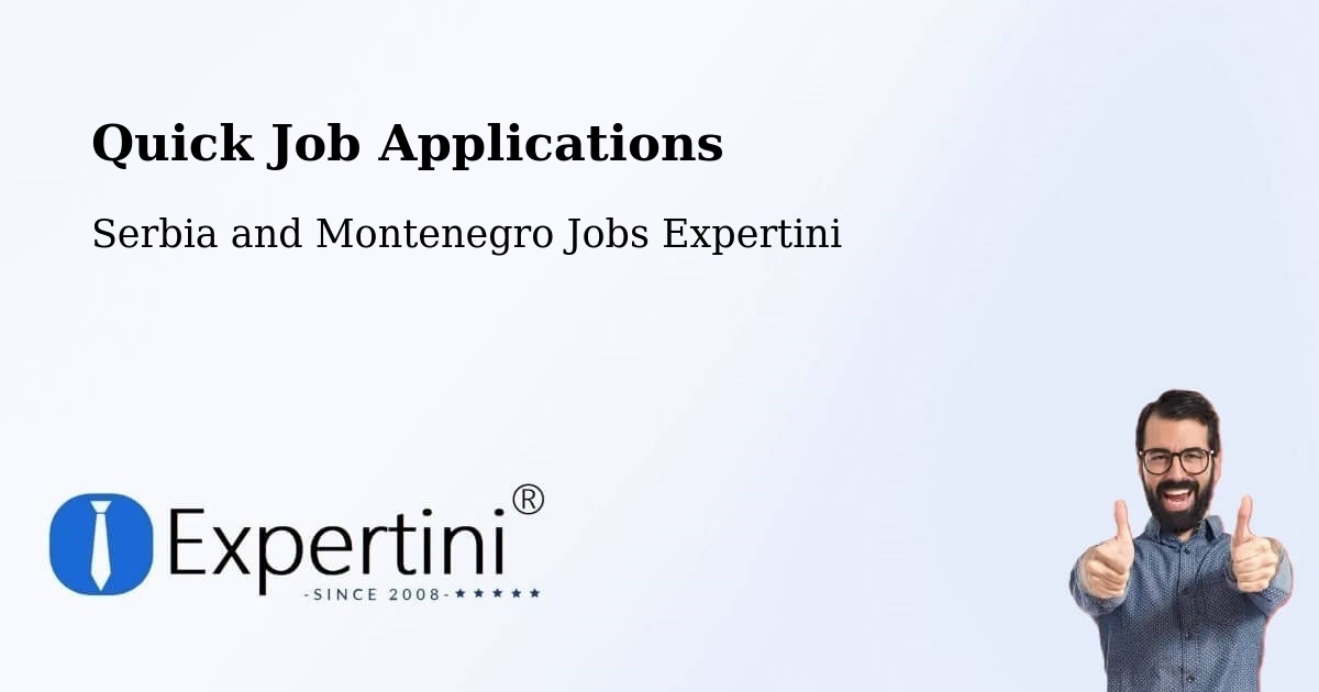 Quick Apply Feature – Goderich - Serbia and Montenegro Jobs Expertini
